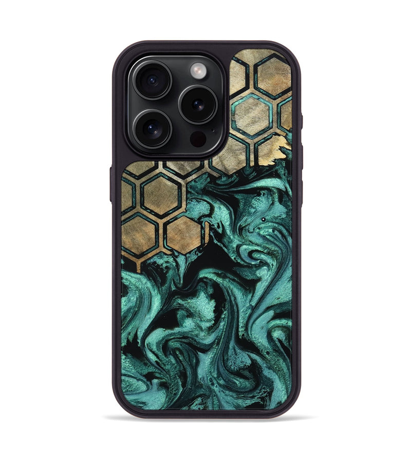 iPhone 15 Pro Wood Phone Case - Zariyah (Pattern, 800319)