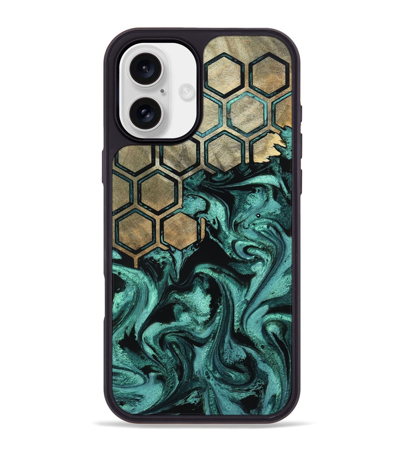 iPhone 16 Plus Wood Phone Case - Zariyah (Pattern, 800319)
