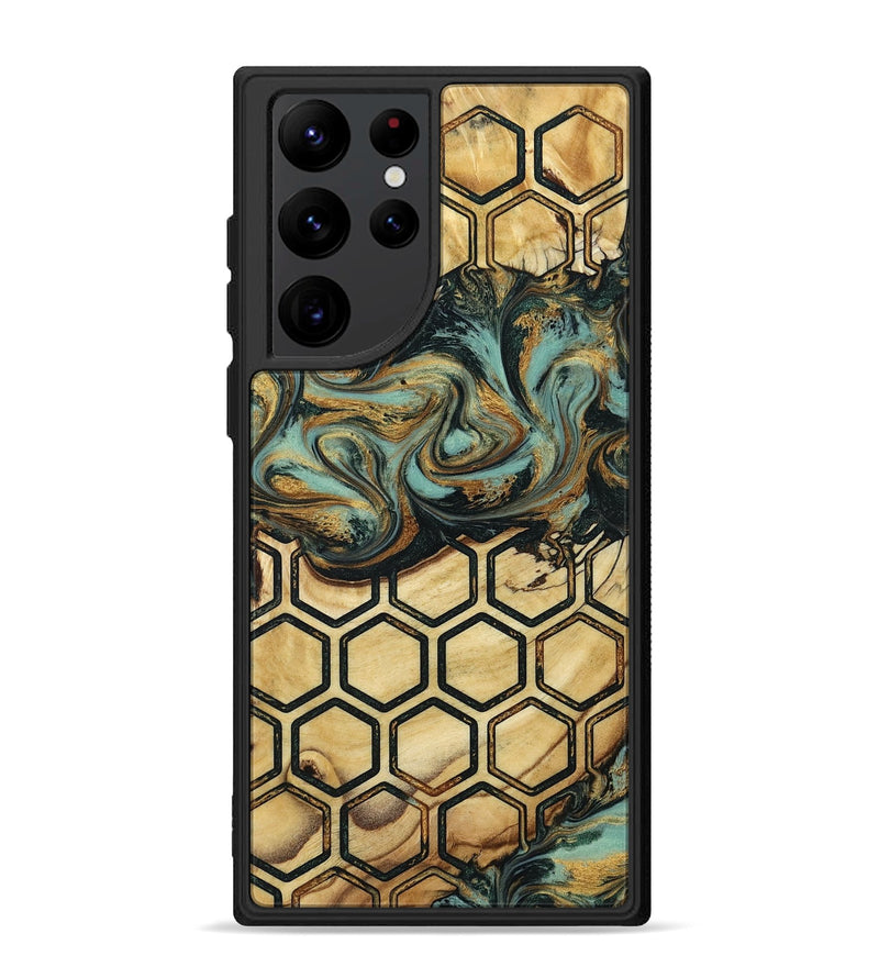 Galaxy S22 Ultra Wood Phone Case - Sawyer (Pattern, 800322)