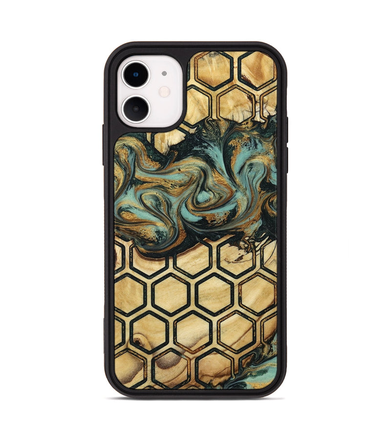 iPhone 11 Wood Phone Case - Sawyer (Pattern, 800322)