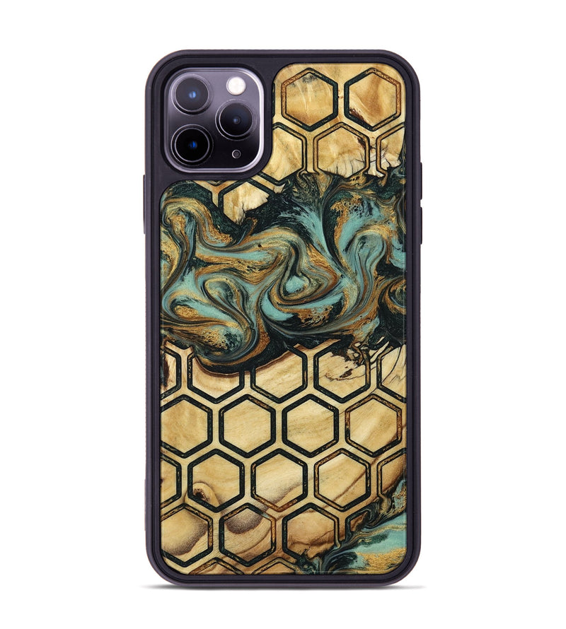 iPhone 11 Pro Max Wood Phone Case - Sawyer (Pattern, 800322)