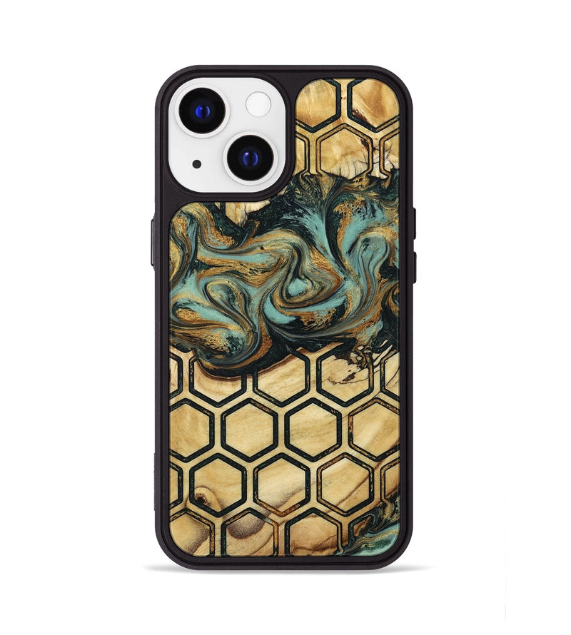iPhone 13 Wood Phone Case - Sawyer (Pattern, 800322)