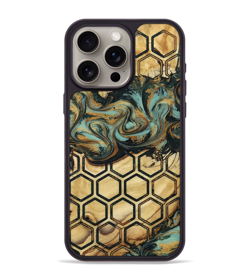iPhone 15 Pro Max Wood Phone Case - Sawyer (Pattern, 800322)