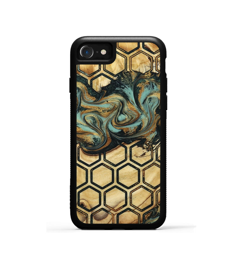 iPhone SE Wood Phone Case - Sawyer (Pattern, 800322)