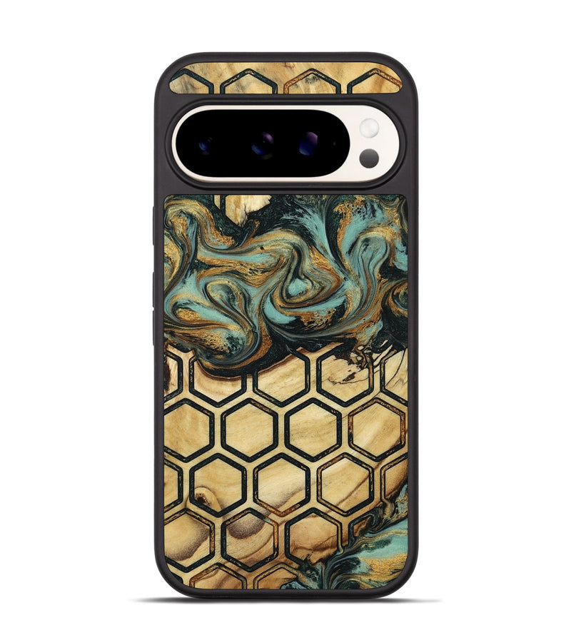 Pixel 9 Wood Phone Case - Sawyer (Pattern, 800322)