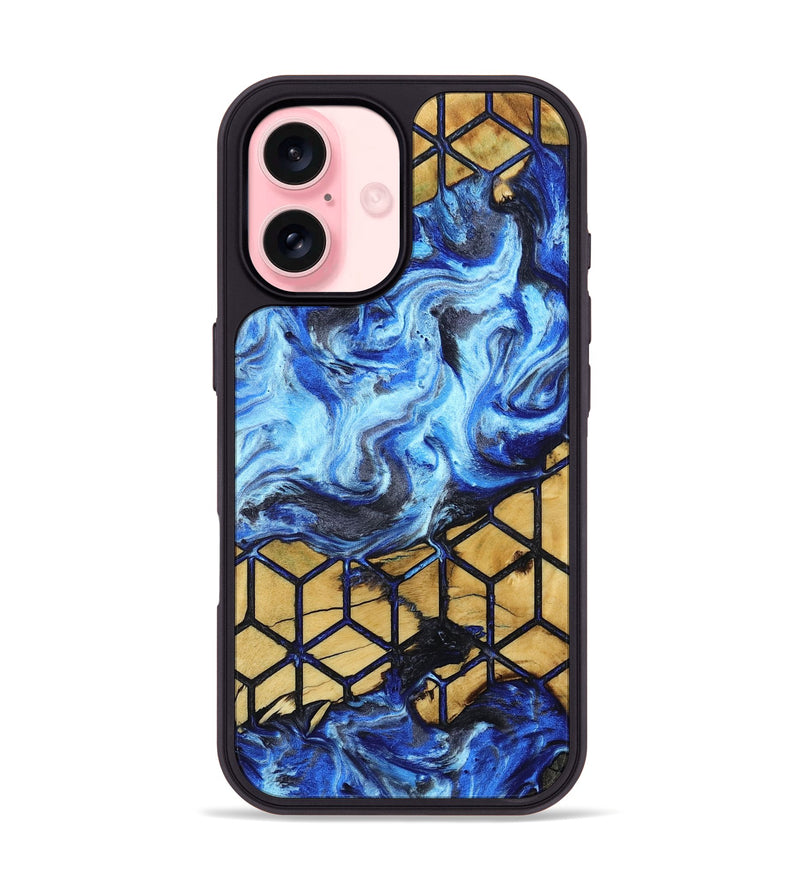 iPhone 16 Wood Phone Case - Kehlani (Pattern, 800323)