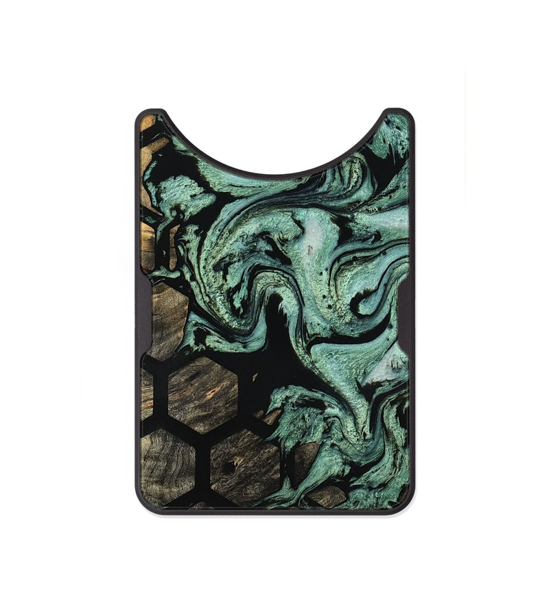 Alloy Wood Wallet - Nakia (Pattern, 800324)