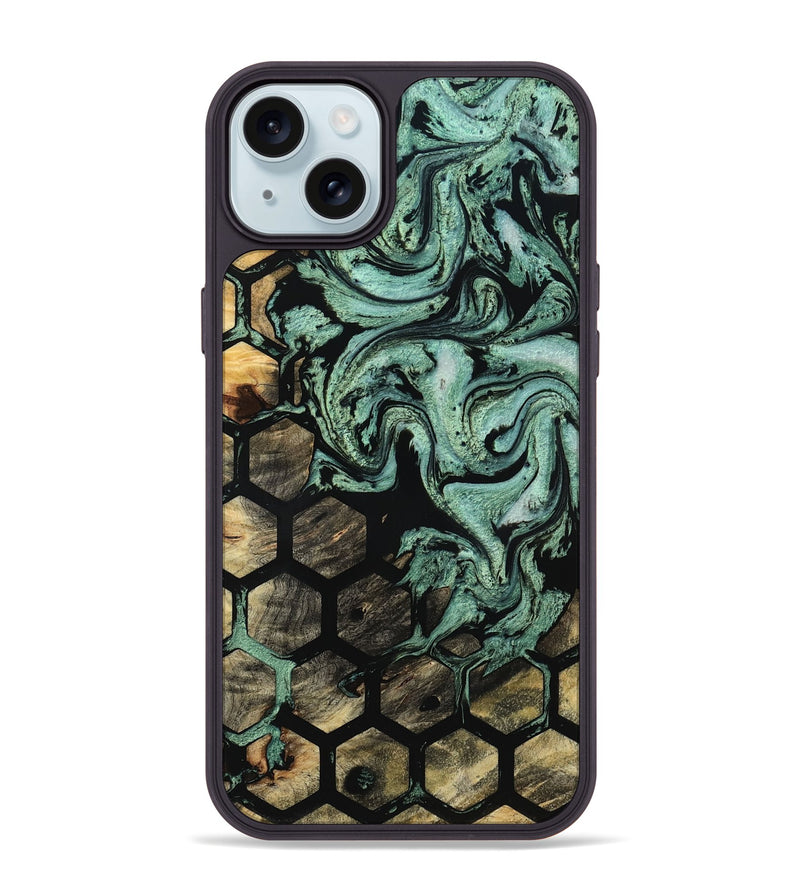 iPhone 15 Plus Wood Phone Case - Nakia (Pattern, 800324)