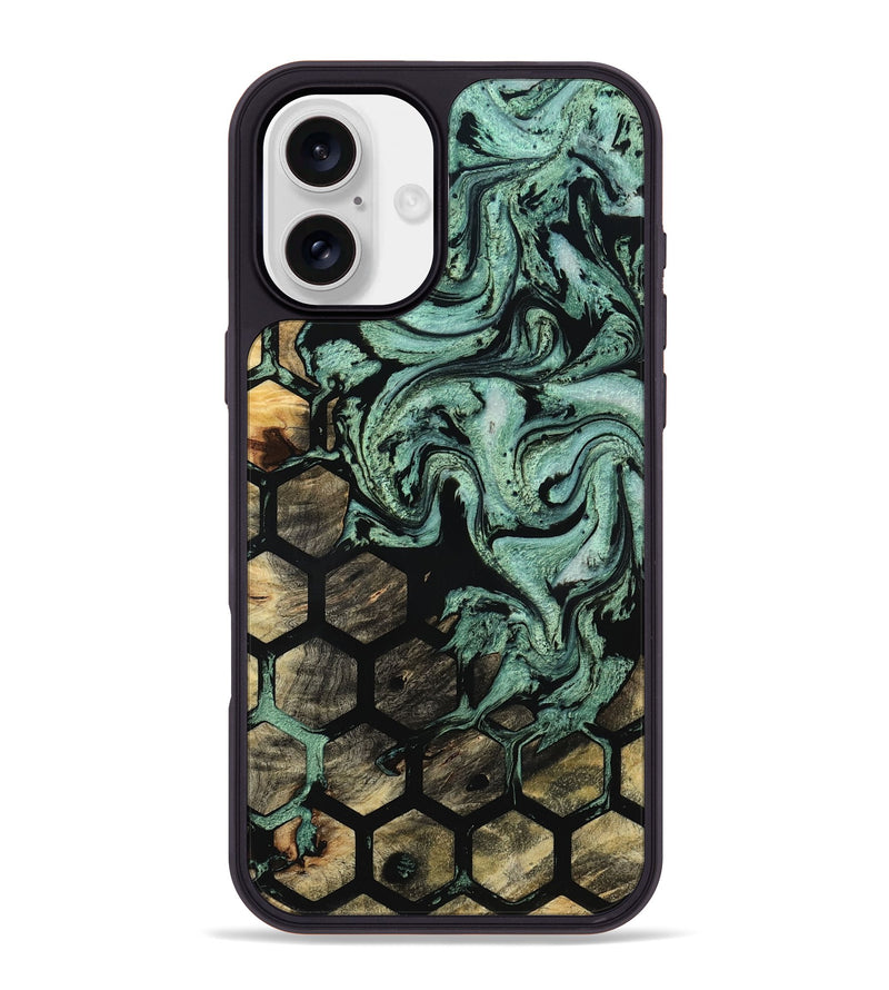 iPhone 16 Plus Wood Phone Case - Nakia (Pattern, 800324)