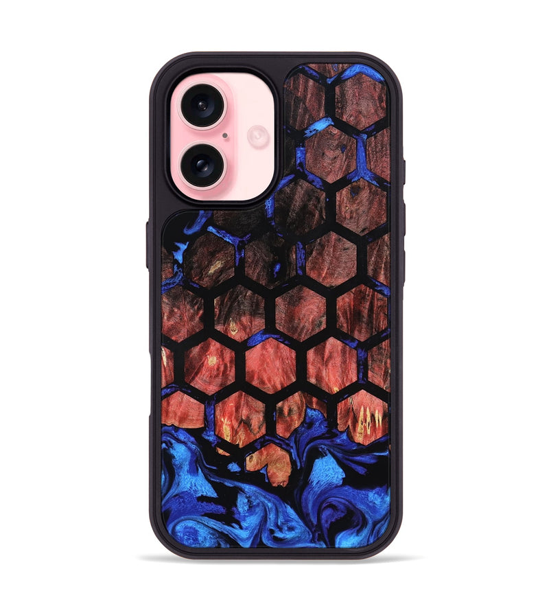 iPhone 16 Wood Phone Case - Edd (Pattern, 800326)