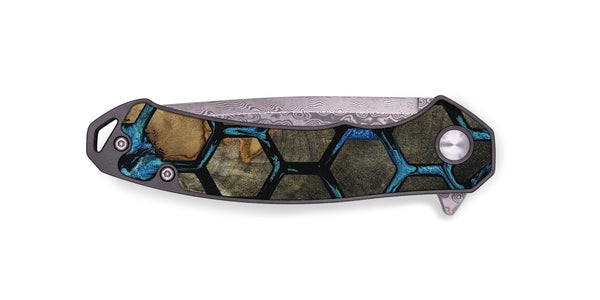 EDC Wood Pocket Knife - Margret (Pattern, 800327)