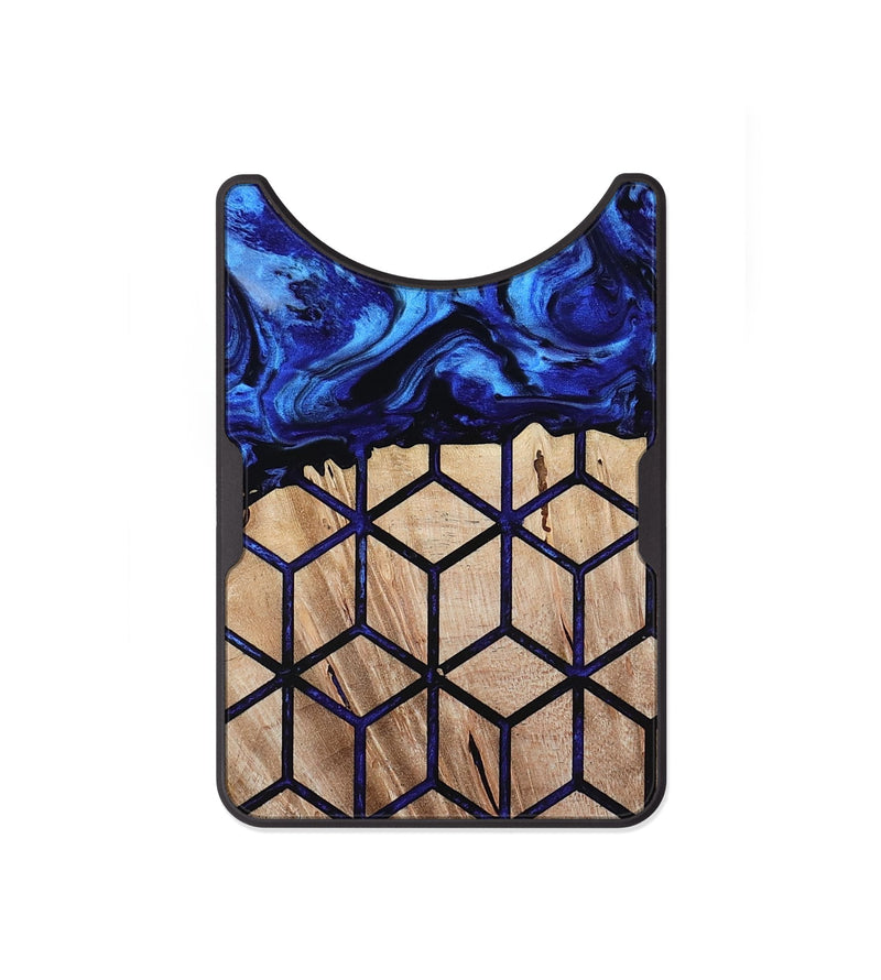 Alloy Wood Wallet - Laura (Pattern, 800328)