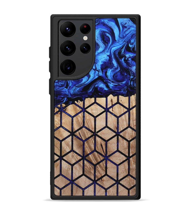 Galaxy S22 Ultra Wood Phone Case - Laura (Pattern, 800328)