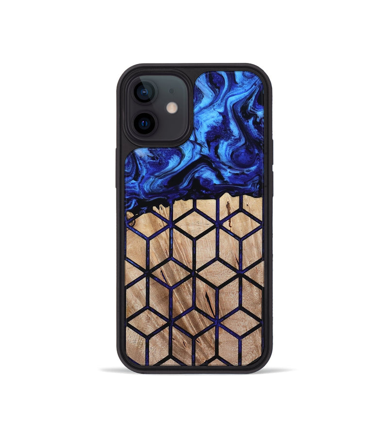 iPhone 12 mini Wood Phone Case - Laura (Pattern, 800328)