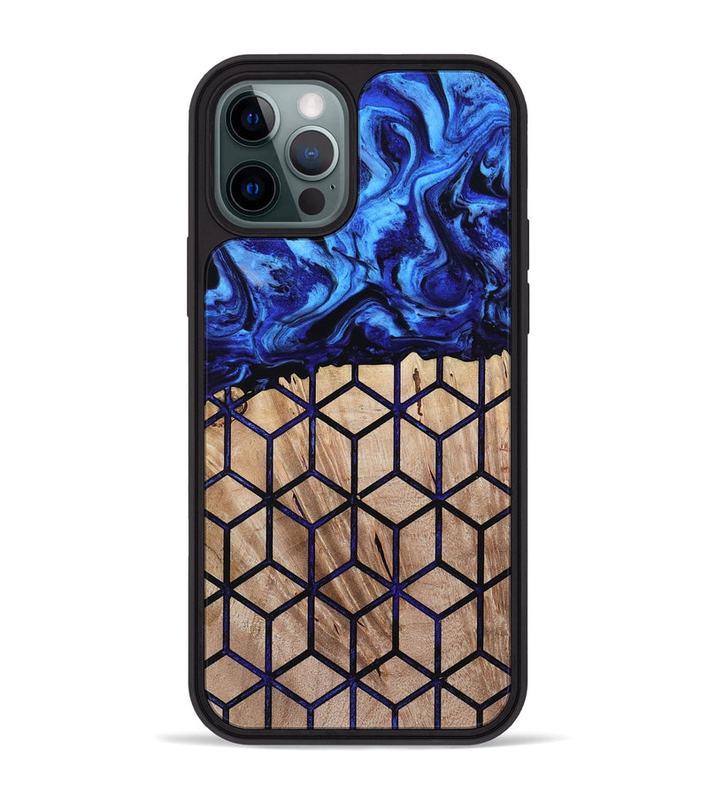 iPhone 12 Pro Max Wood Phone Case - Laura (Pattern, 800328)