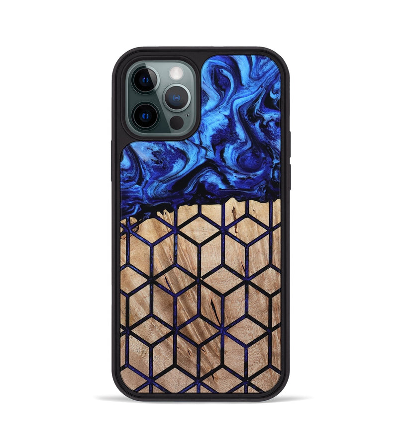 iPhone 12 Pro Wood Phone Case - Laura (Pattern, 800328)