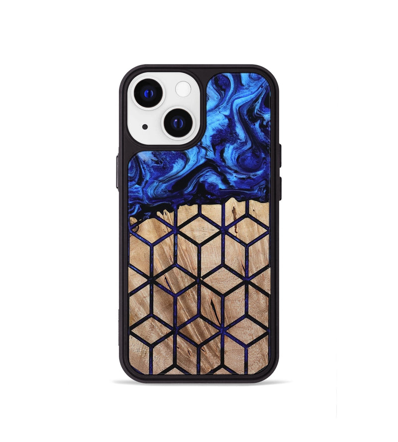 iPhone 13 mini Wood Phone Case - Laura (Pattern, 800328)