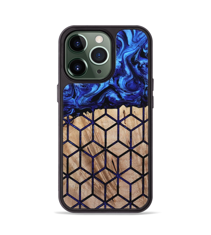 iPhone 13 Pro Wood Phone Case - Laura (Pattern, 800328)