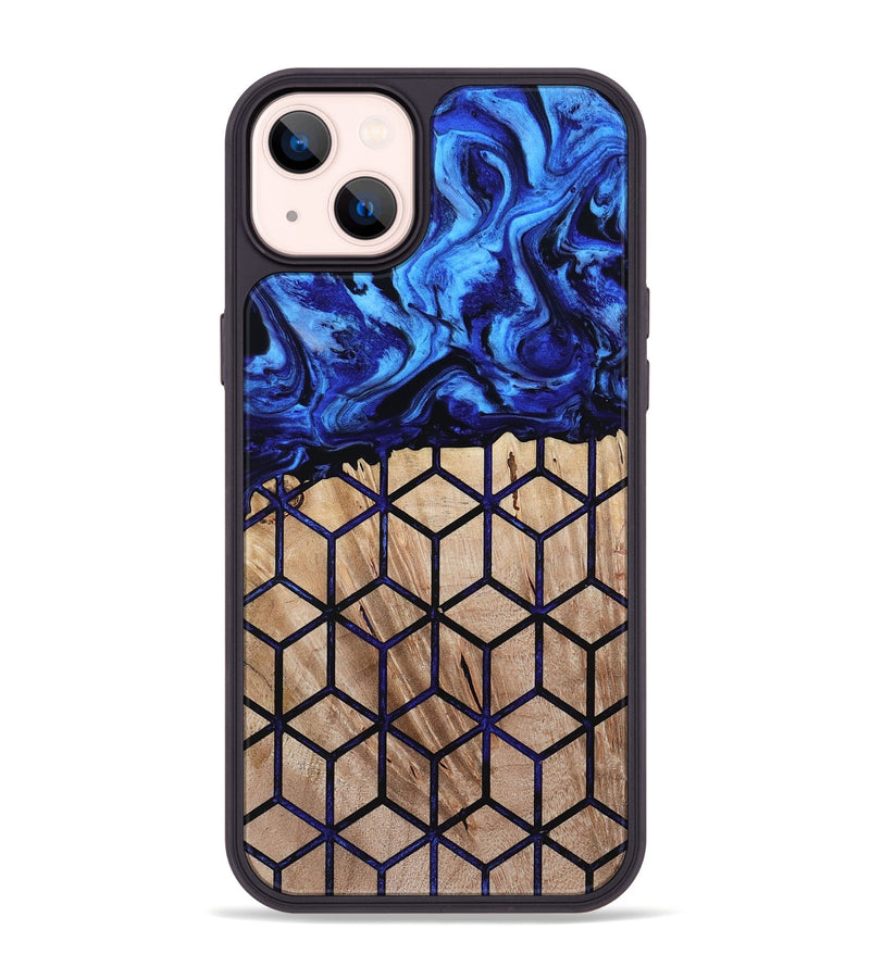 iPhone 14 Plus Wood Phone Case - Laura (Pattern, 800328)
