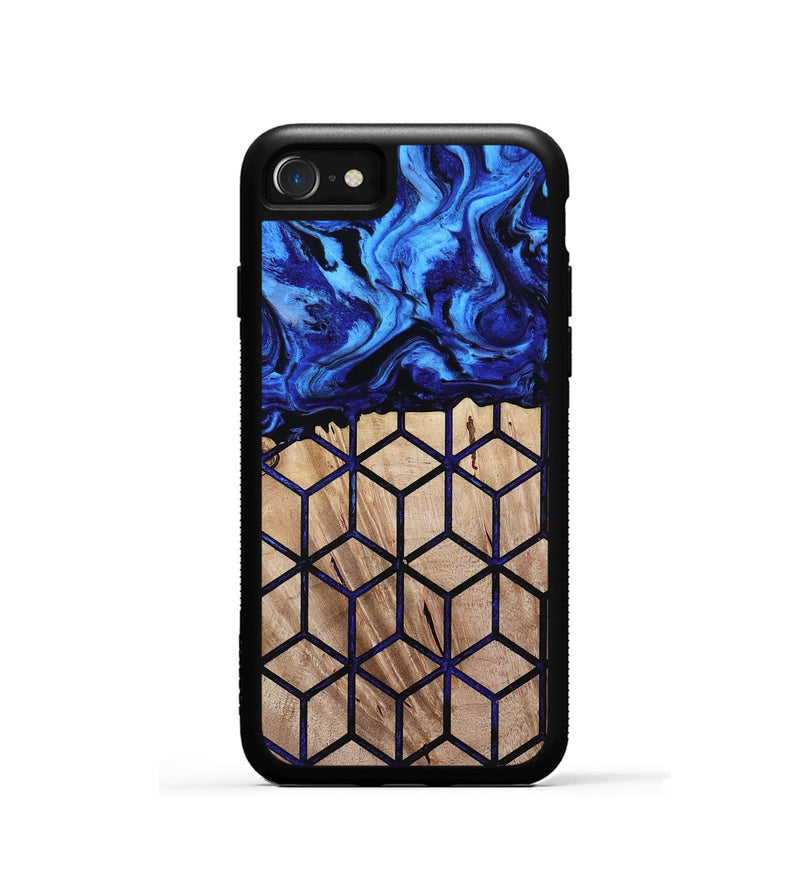 iPhone SE Wood Phone Case - Laura (Pattern, 800328)