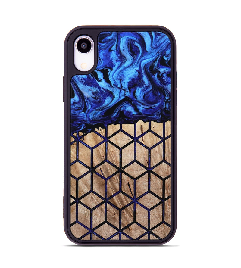 iPhone Xr Wood Phone Case - Laura (Pattern, 800328)