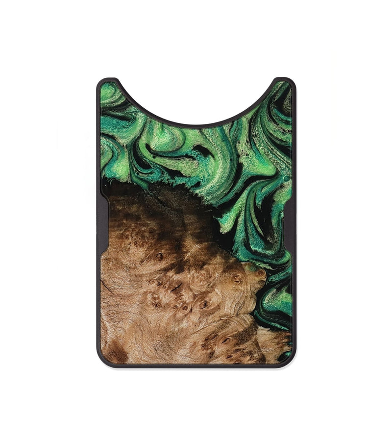 Alloy Wood Wallet - Jamie (Green, 800331)