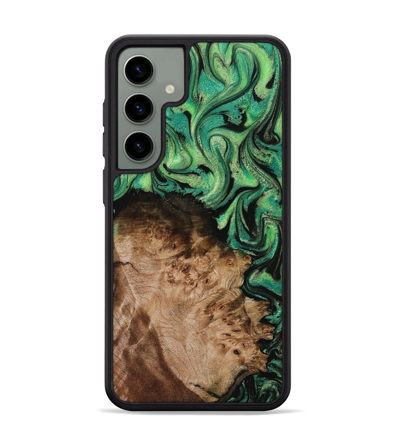 Galaxy S24 Plus Wood Phone Case - Jamie (Green, 800331)