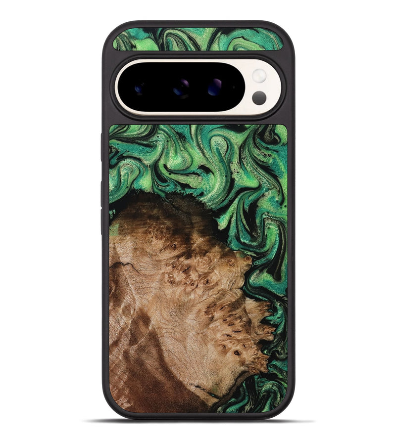 Pixel 9 Pro XL Wood Phone Case - Jamie (Green, 800331)