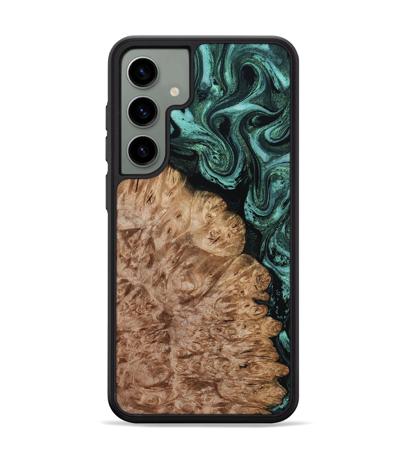 Galaxy S24 Plus Wood Phone Case - Ali (Green, 800334)