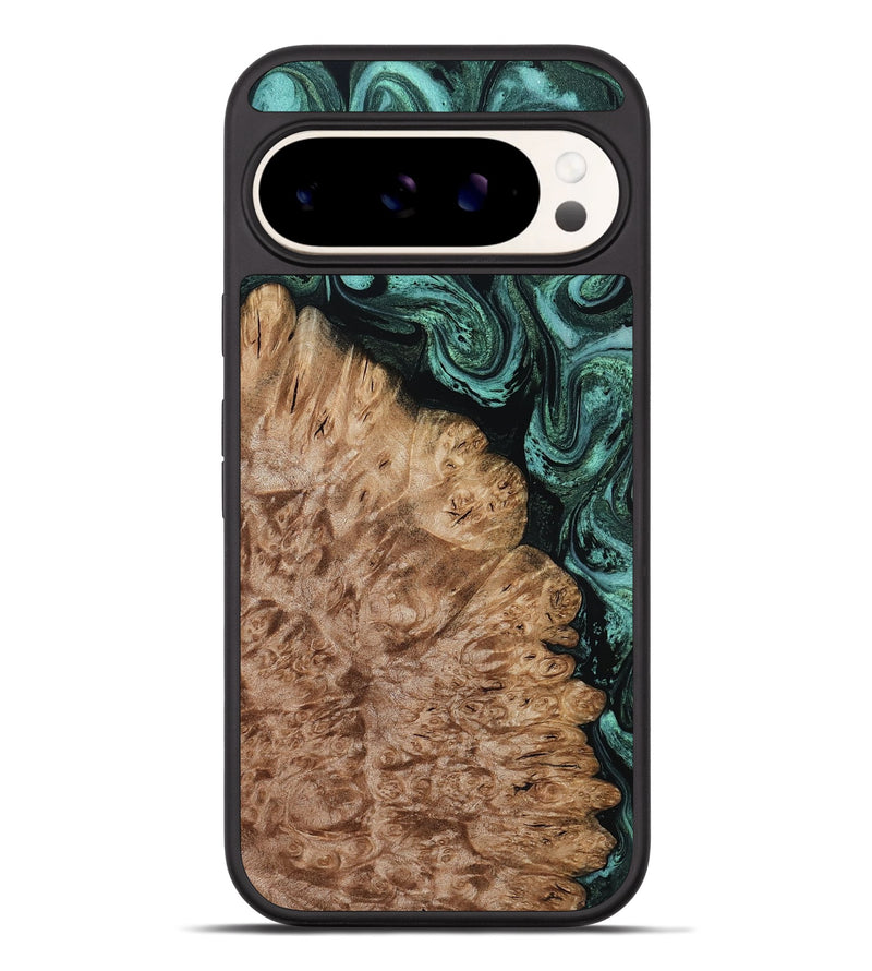 Pixel 9 Pro XL Wood Phone Case - Ali (Green, 800334)