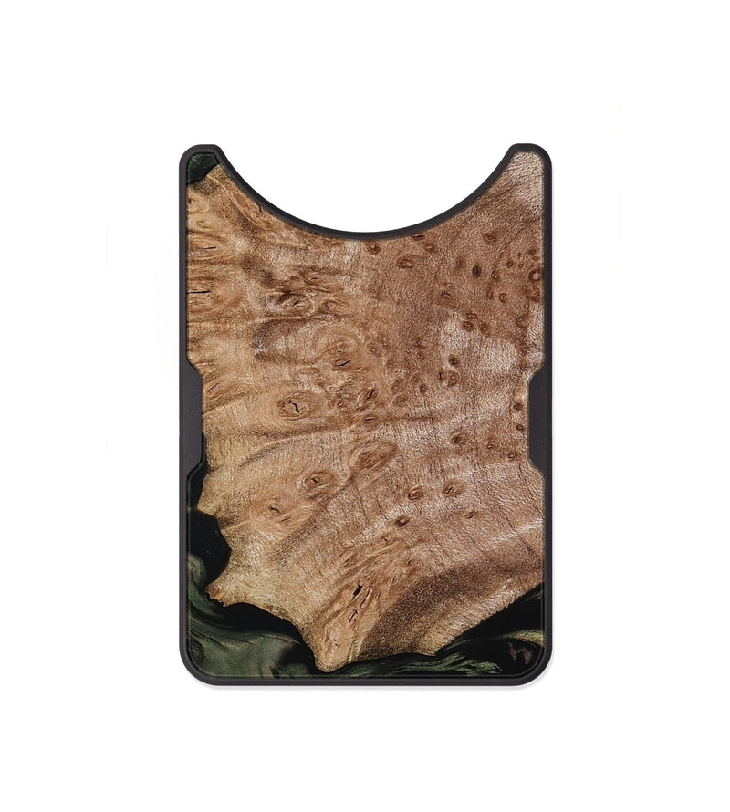 Alloy Wood Wallet - Mila (Green, 800339)