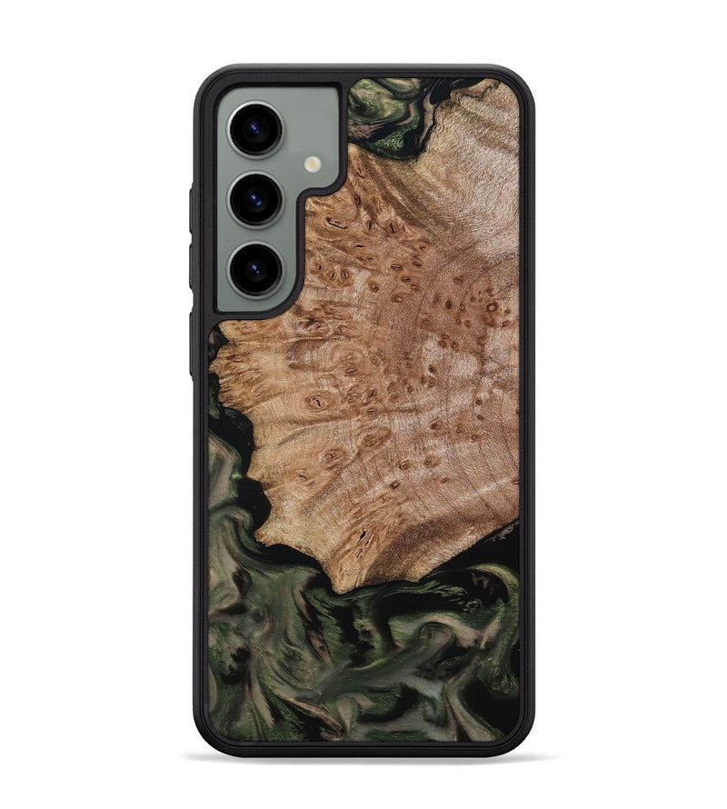 Galaxy S24 Plus Wood Phone Case - Mila (Green, 800339)