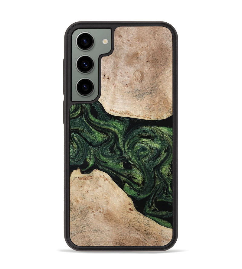 Galaxy S23 Plus Wood Phone Case - Osiris (Green, 800340)
