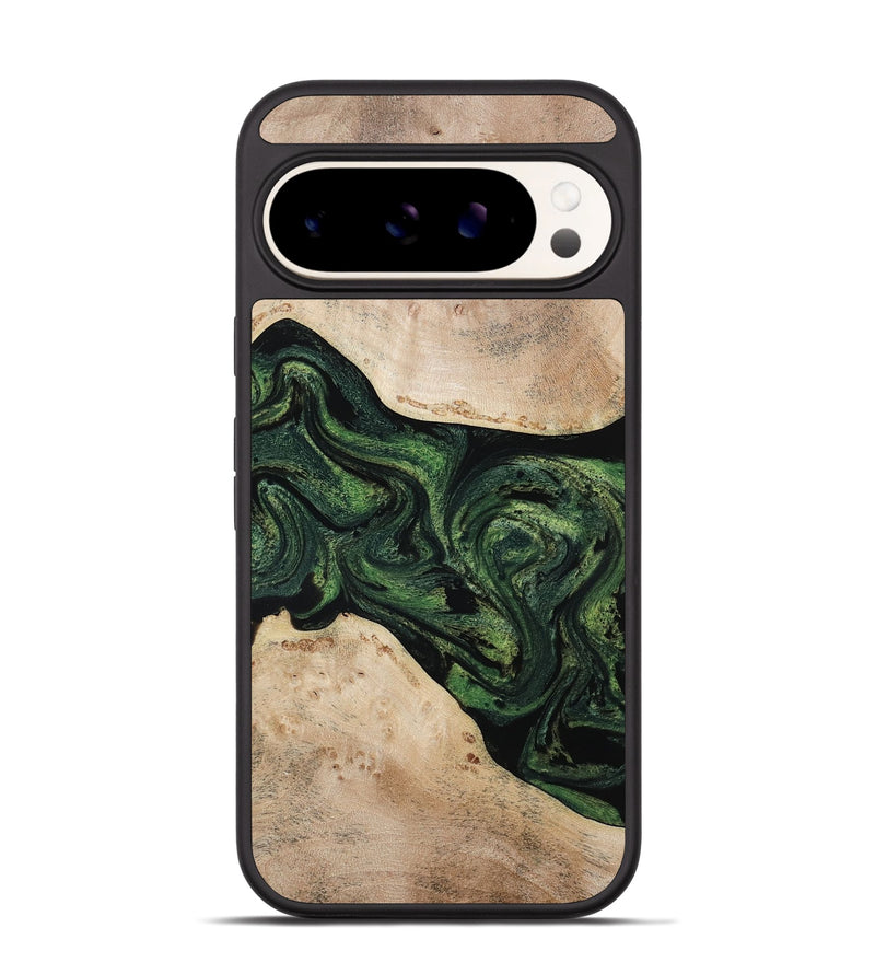 Pixel 9 Wood Phone Case - Osiris (Green, 800340)