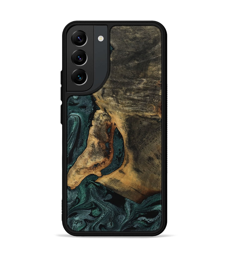 Galaxy S22 Plus Wood Phone Case - Austen (Green, 800345)