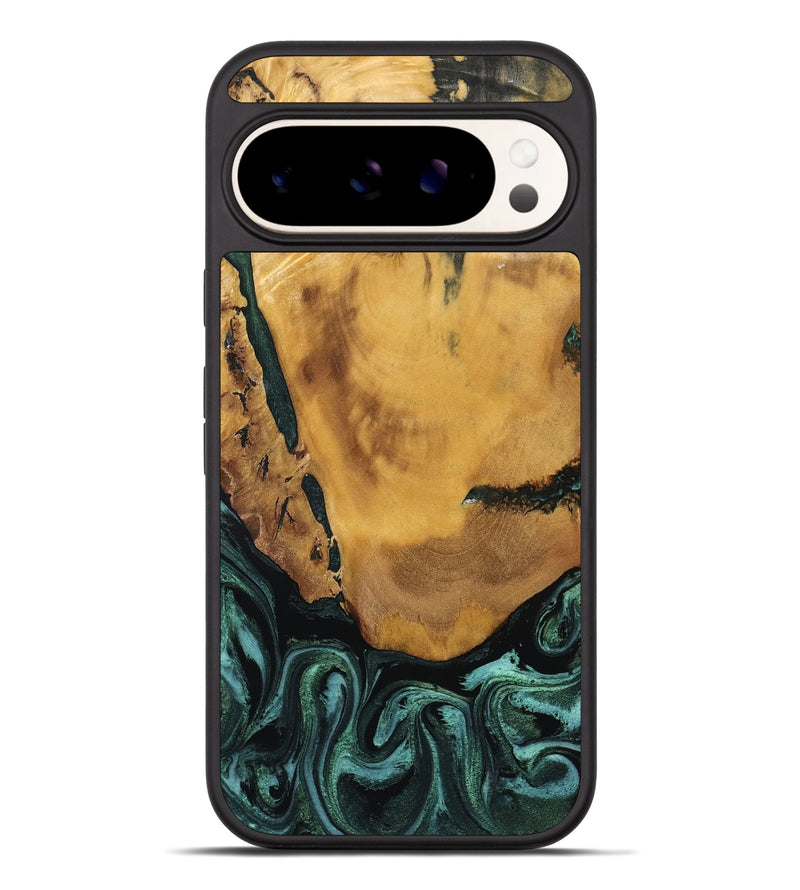 Pixel 9 Pro XL Wood Phone Case - Melisa (Green, 800347)