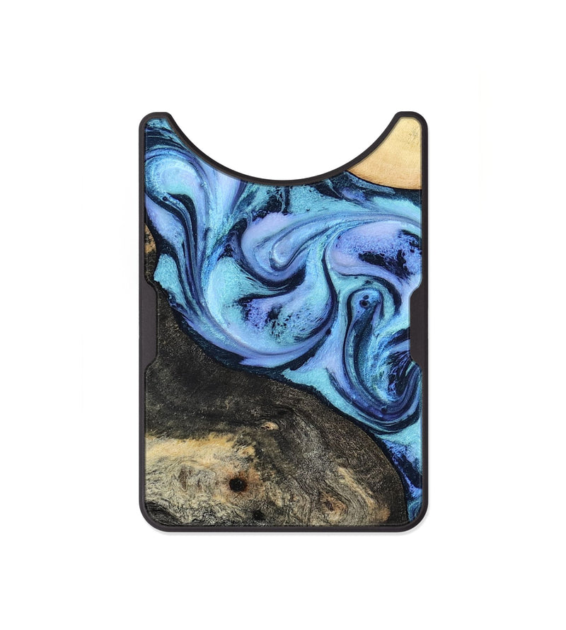 Alloy Wood Wallet - Hedwig (Blue, 800351)