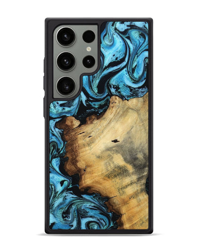 Galaxy S24 Ultra Wood Phone Case - Janae (Blue, 800355)