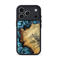 iPhone 17 Pro Wood Phone Case - Janae (Blue, 800355)