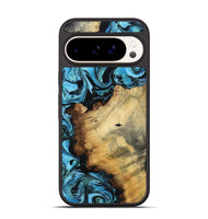Pixel 9 Pro Wood Phone Case - Janae (Blue, 800355)