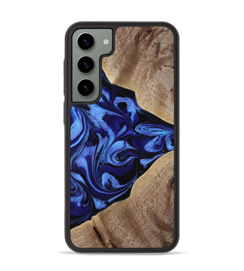 Galaxy S23 Plus Wood Phone Case - Harding (Blue, 800362)