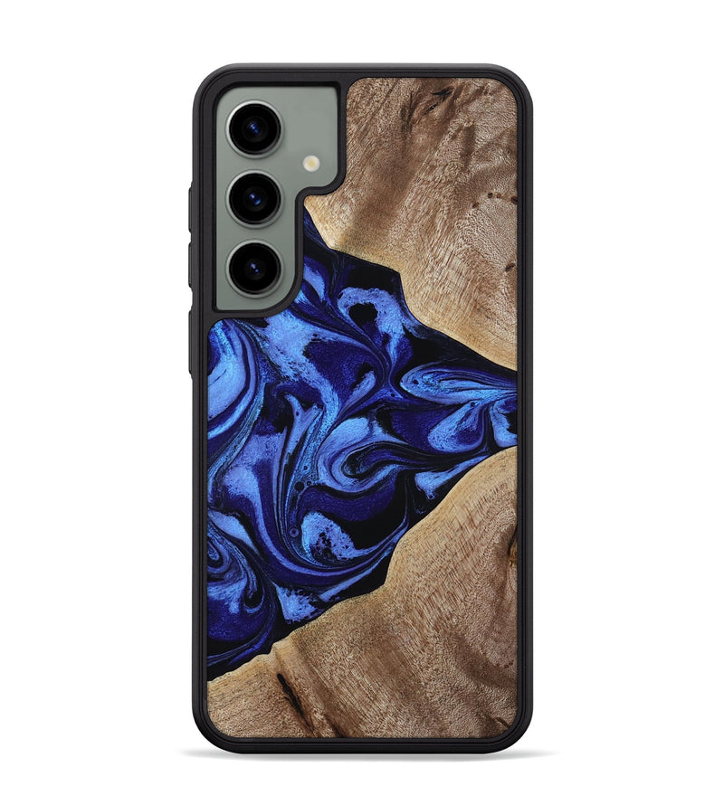 Galaxy S24 Plus Wood Phone Case - Harding (Blue, 800362)