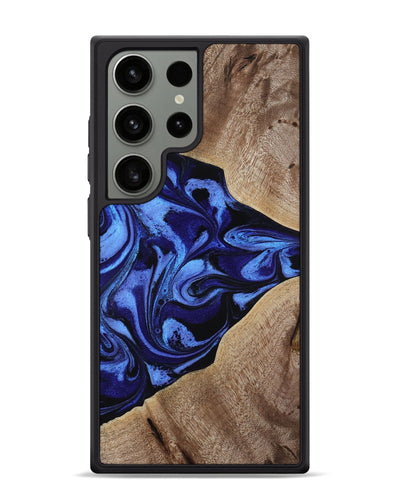 Galaxy S24 Ultra Wood Phone Case - Harding (Blue, 800362)