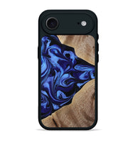 iPhone 17 Air Wood Phone Case - Harding (Blue, 800362)