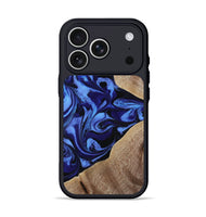 iPhone 17 Pro Wood Phone Case - Harding (Blue, 800362)