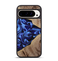 Pixel 9 Wood Phone Case - Harding (Blue, 800362)