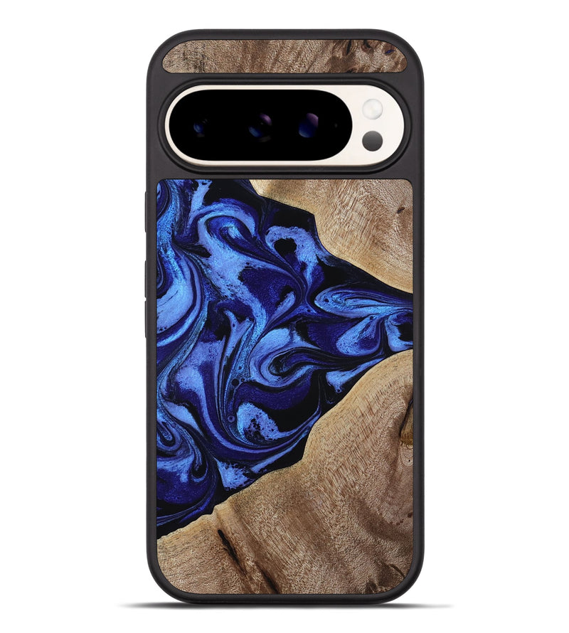 Pixel 9 Pro XL Wood Phone Case - Harding (Blue, 800362)