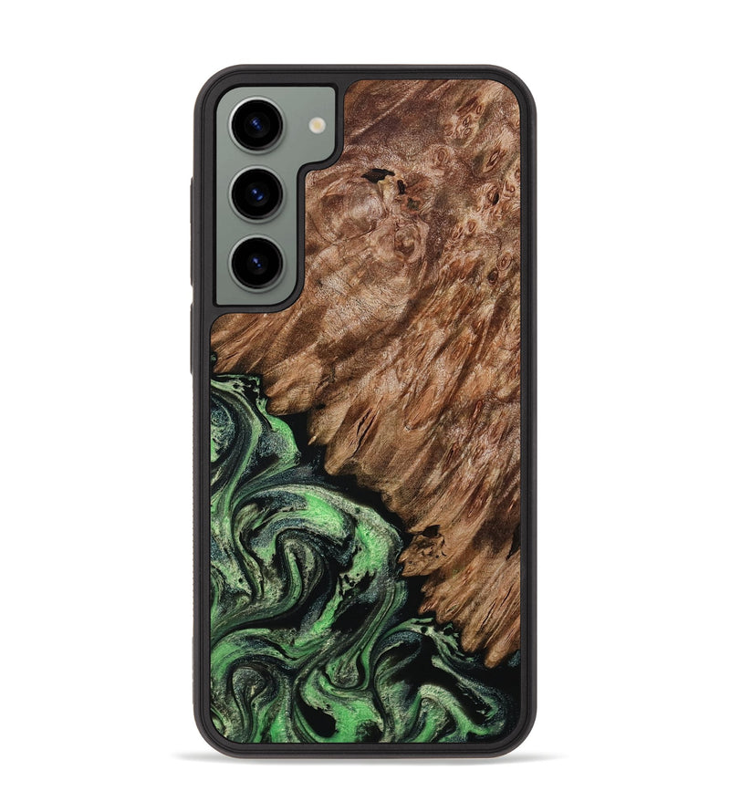 Galaxy S23 Plus Wood Phone Case - Zada (Green, 800364)