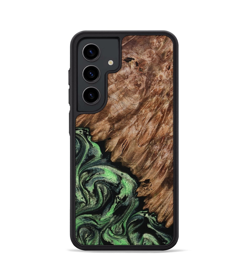 Galaxy S24 Wood Phone Case - Zada (Green, 800364)