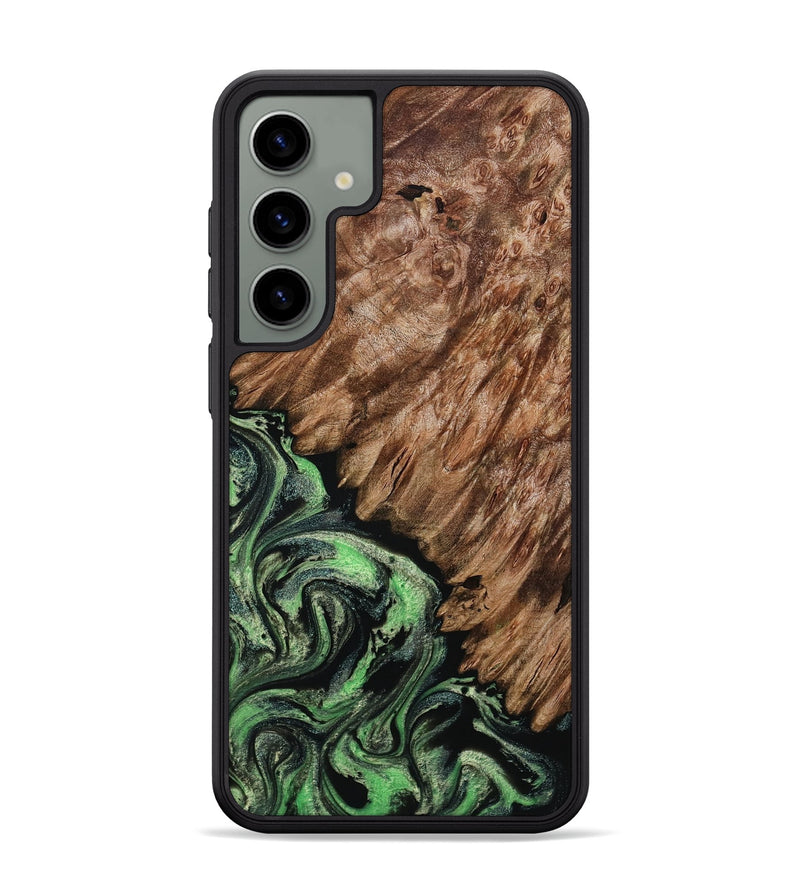 Galaxy S24 Plus Wood Phone Case - Zada (Green, 800364)